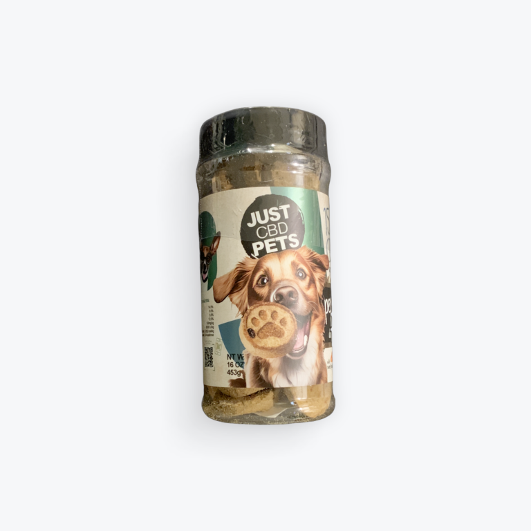 Just CBD Pets Peanut Butter Dog Treats -7.5mg CBD Each