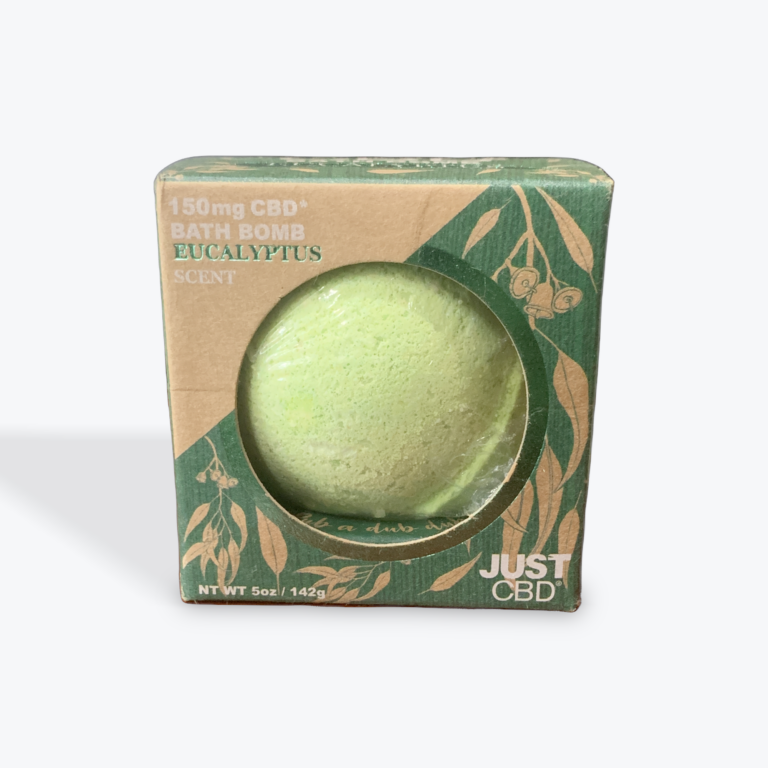 Just CBD 150mg Eucalyptus Bath Bomb