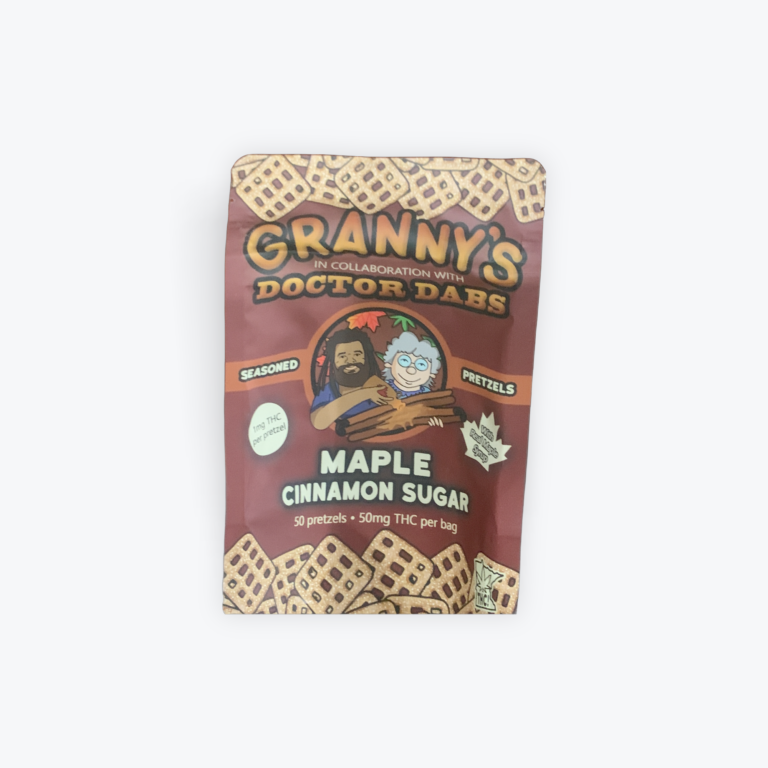 Granny's Maple Cinnamon Sugar Pretzels - 1mg THC Each