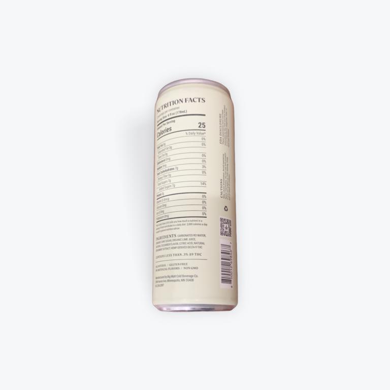 BLNCD Cucumber Mojito Cannabis-Infused Mocktail - 10mg THC - Image 2