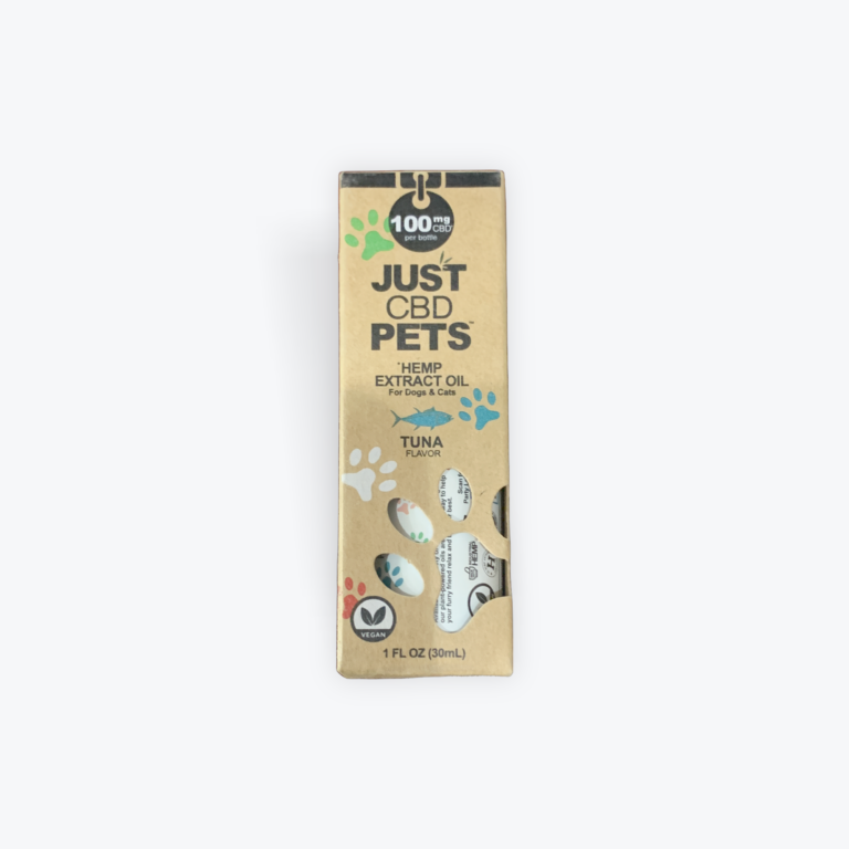 Just CBD Pets Hemp Extract Oil Tuna Flavored - 3mg CBD Per 1mL