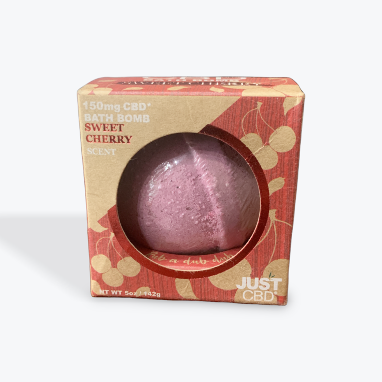 Just CBD 150mg Sweet Cherry Bath Bomb