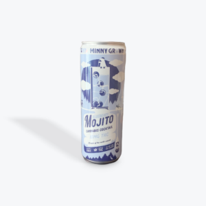 Minny Grown Blueberry Mojito Cannabis Cocktail -10mg THC