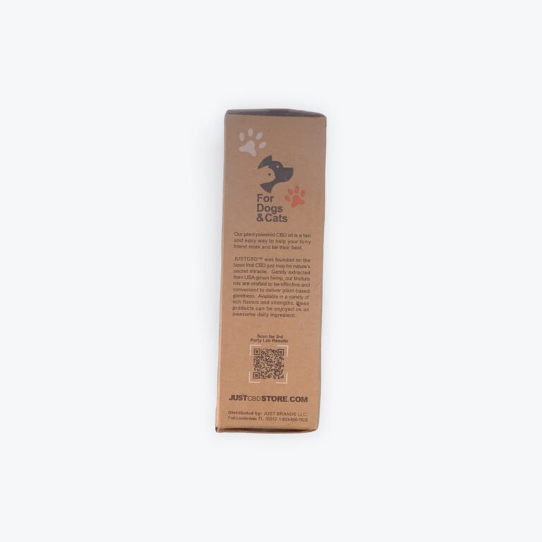Just CBD Pets Hemp Extract Oil Chicken Flavored - 8mg CBD Per 1mL - Image 3