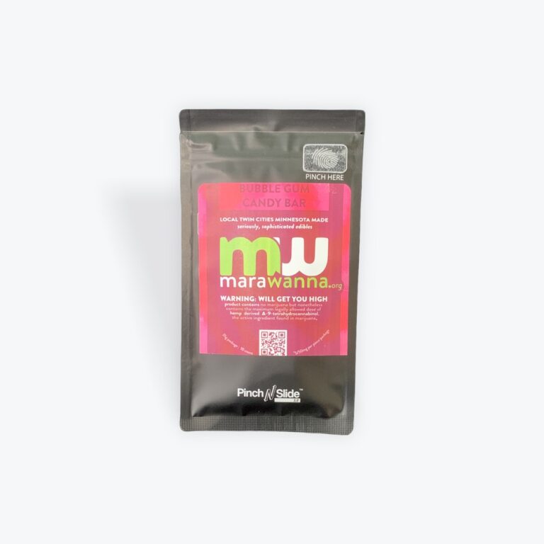 Marawanna Bubble Gum Candy Bar - 5mg THC Each