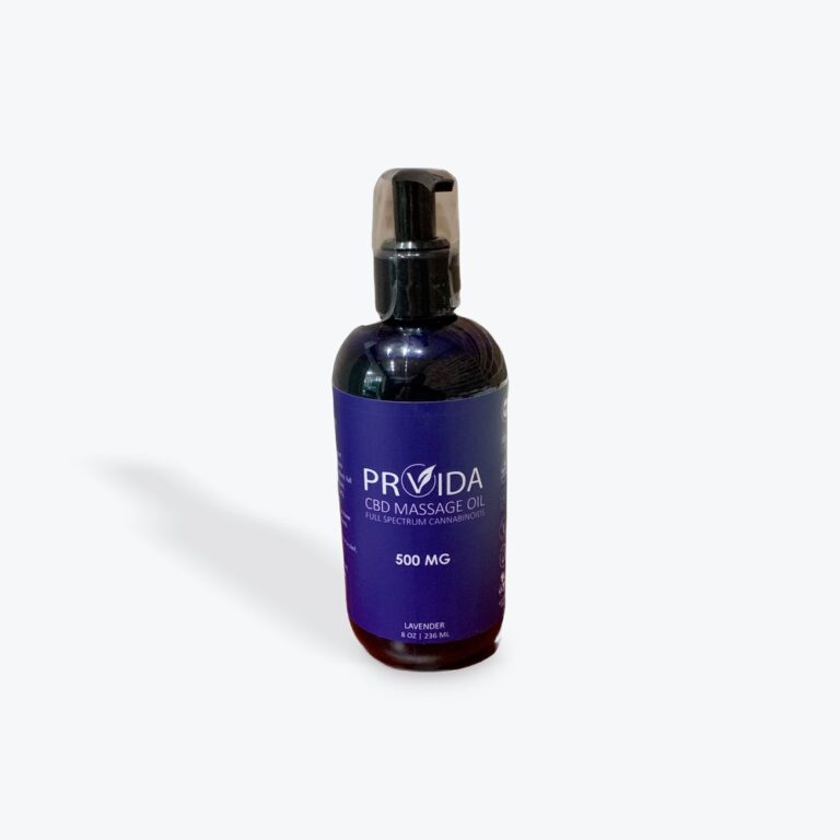 Provida Full Spectrum Massage Oil - 500mg CBD